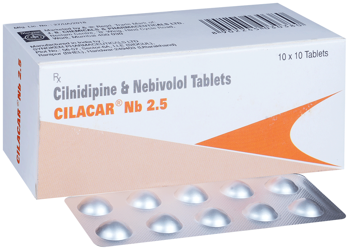 Cilacar NB 2.5 Tablet