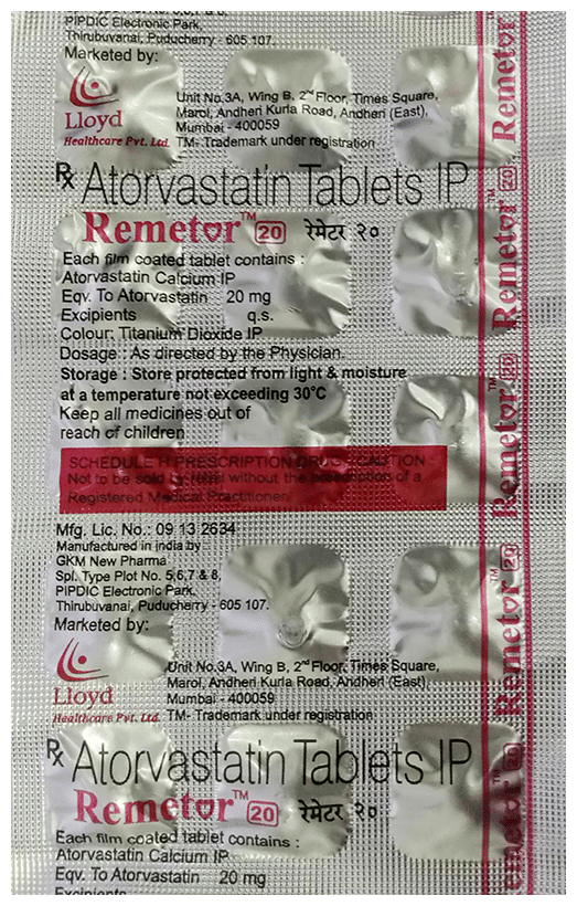REmetor 20 Tablet