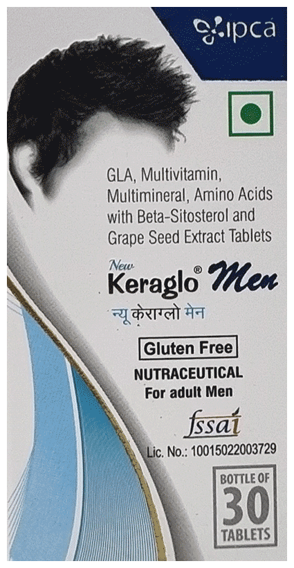 New Keraglo Men Tablet Gluten Free