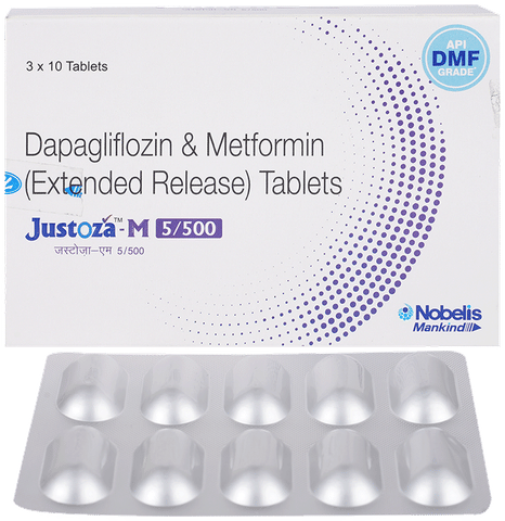 Justoza-M 5/500 Tablet ER