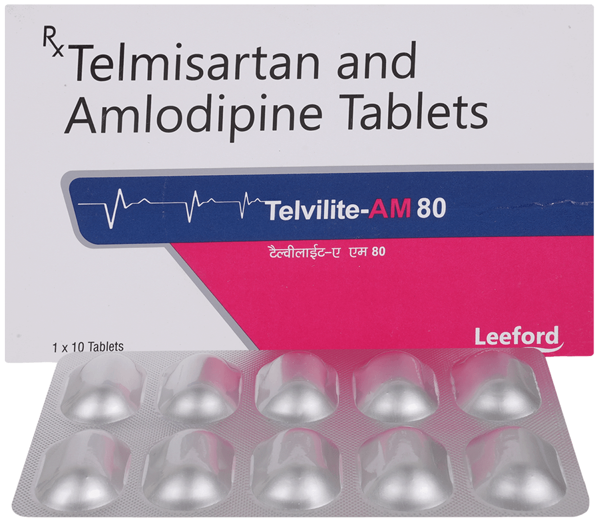 Telvilite AM 80mg/5mg Tablet