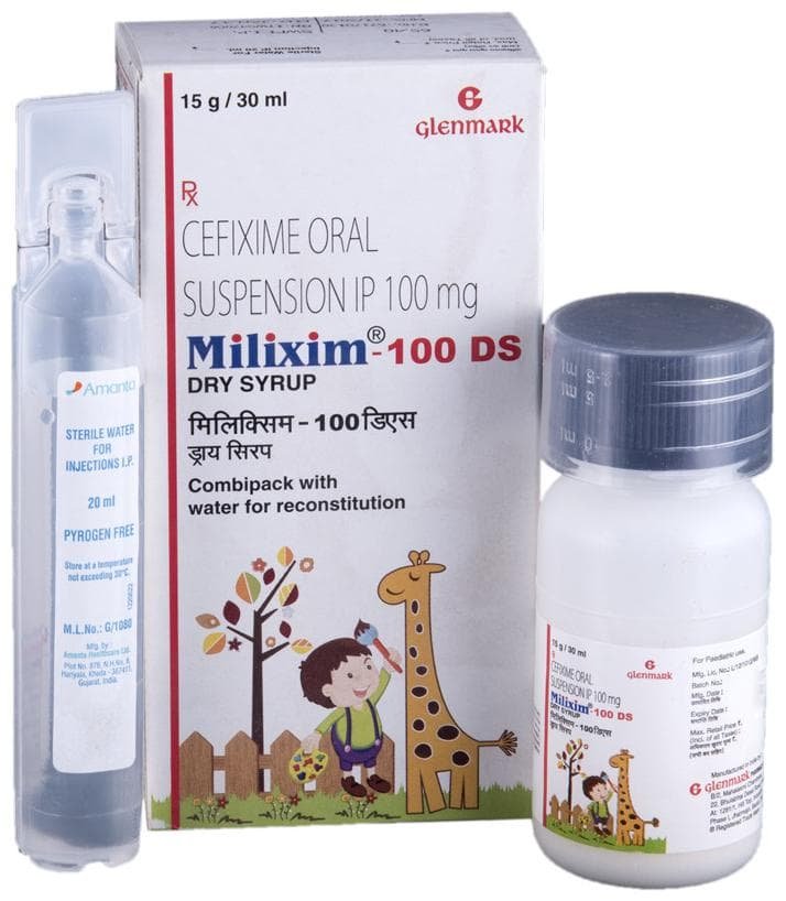 Milixim 100 DS Dry Syrup