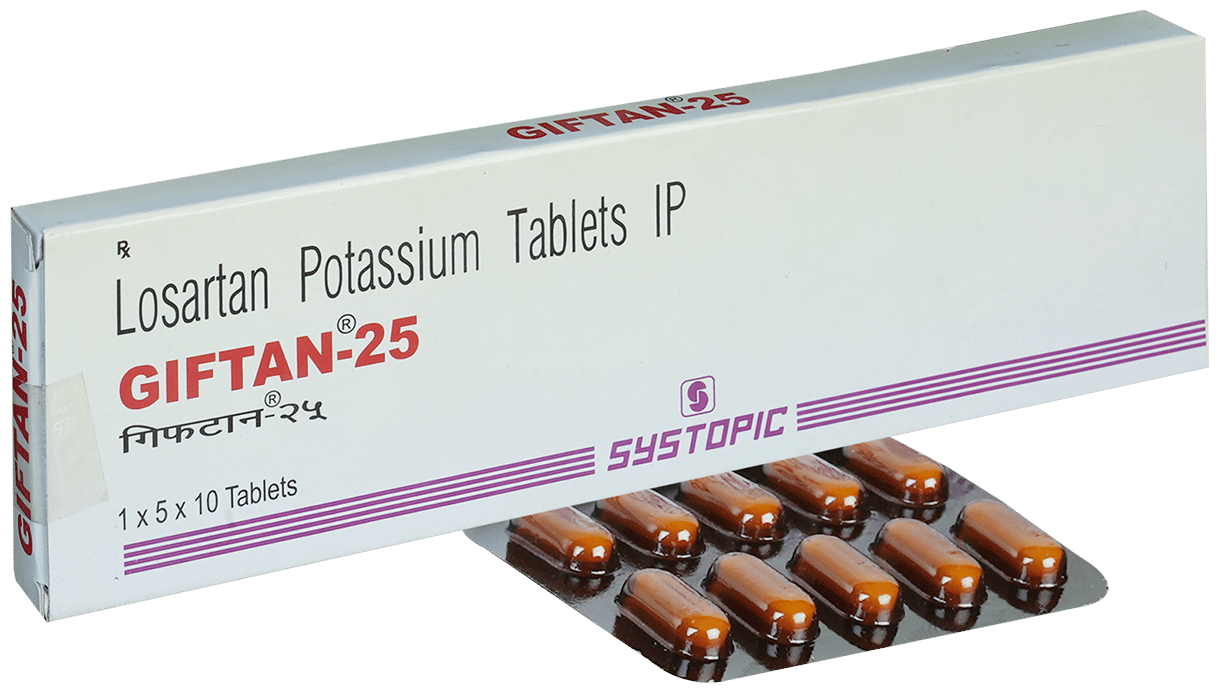 GIftaN 25mg Tablet
