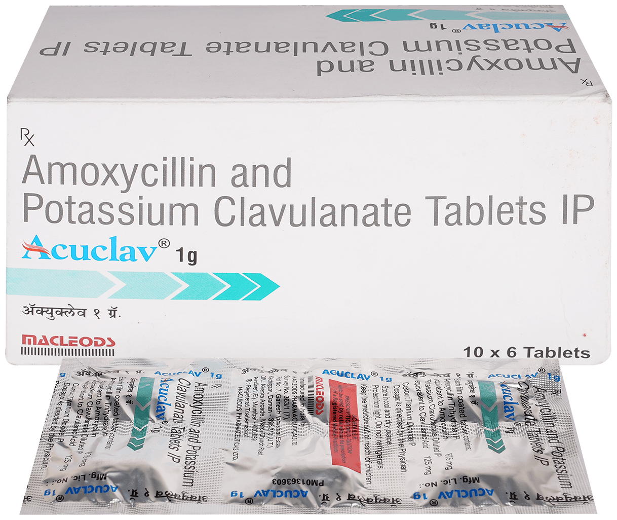 Acuclav 1000mg Tablet