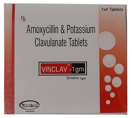 Vinclav 1gm Tablet