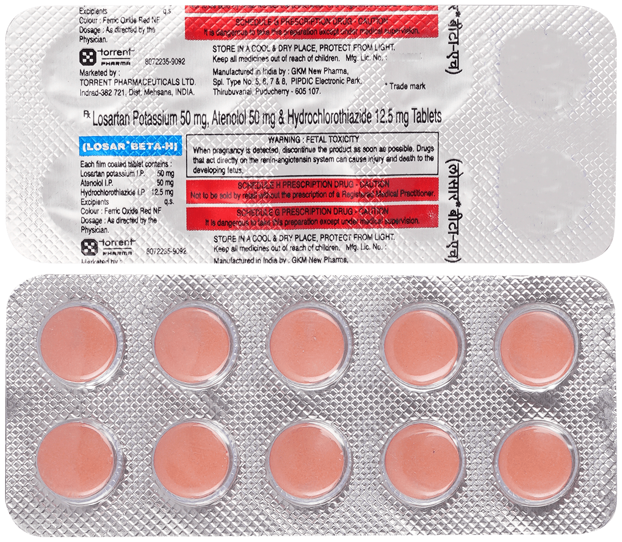 Losar Beta-H Tablet