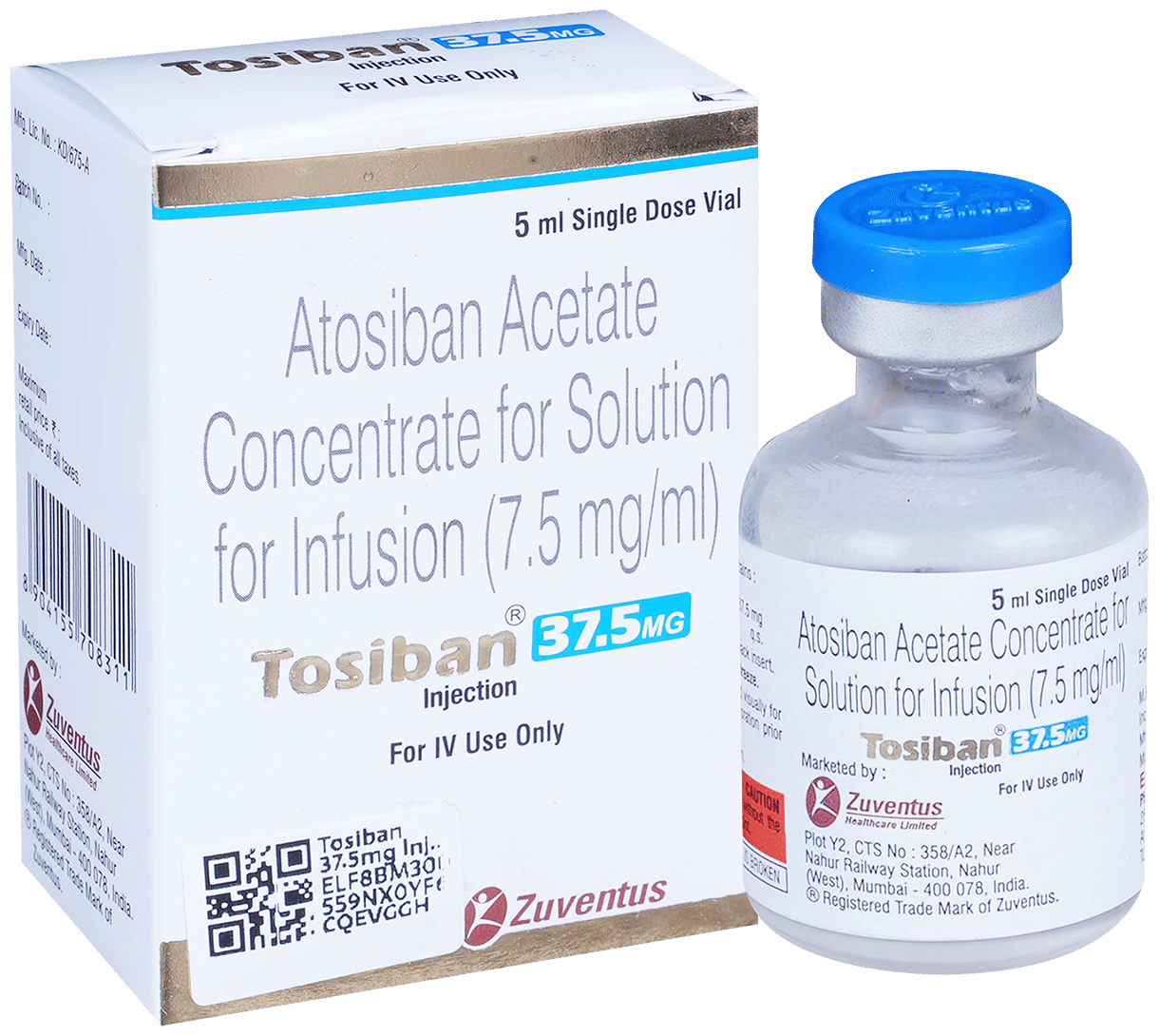 Tosiban 37.5mg Injection