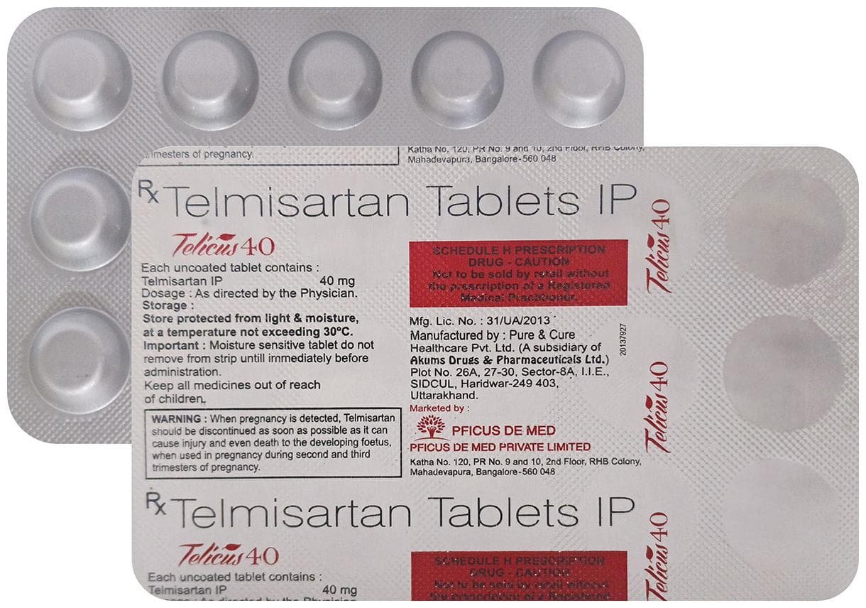 Telicus 40mg Tablet