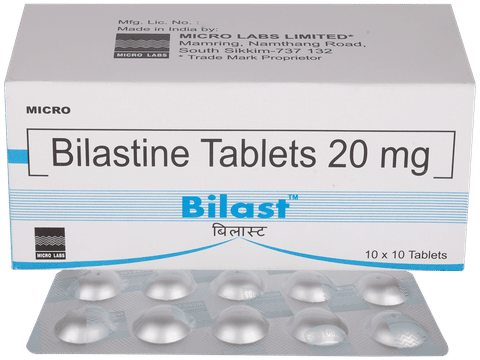 Bilast 20mg Tablet