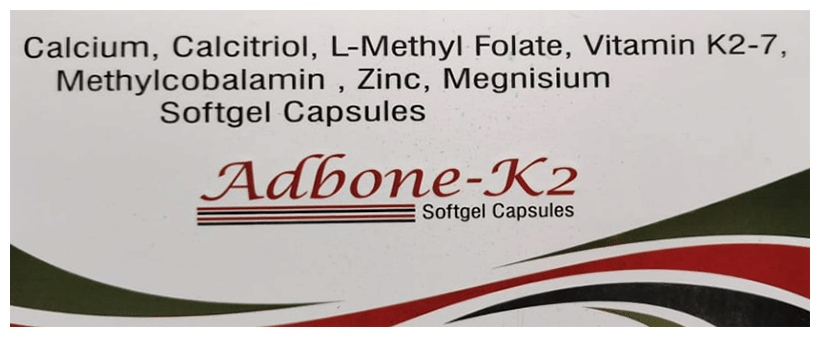 Adbone-K2 Softgel Capsule