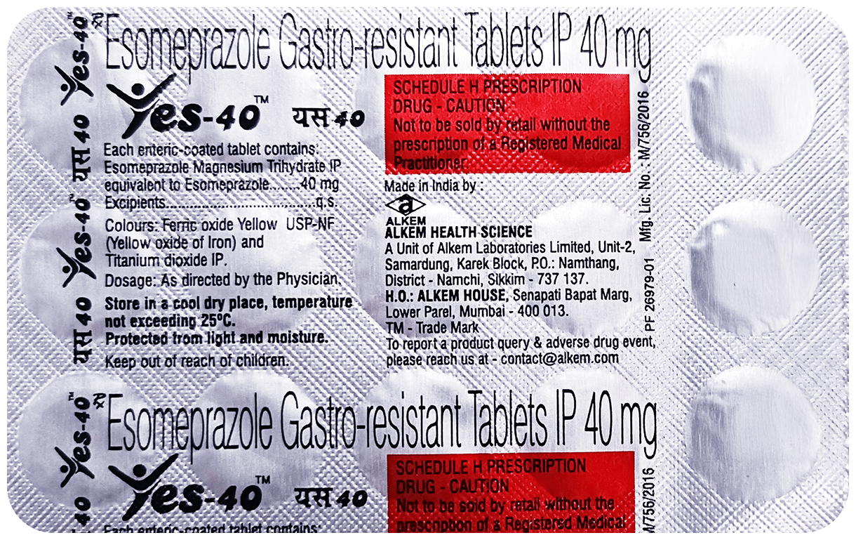 Yes 40 Tablet