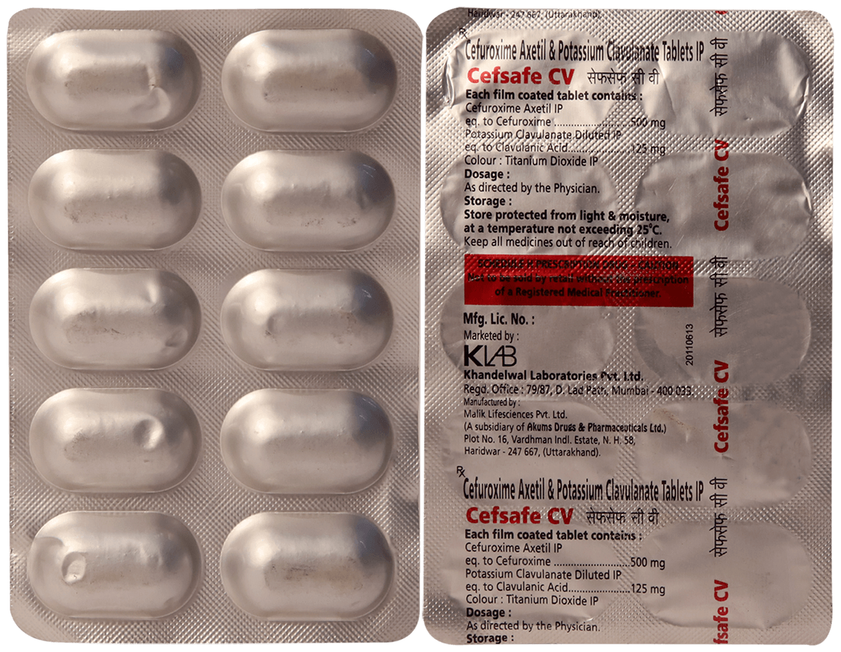 Cefsafe CV Tablet