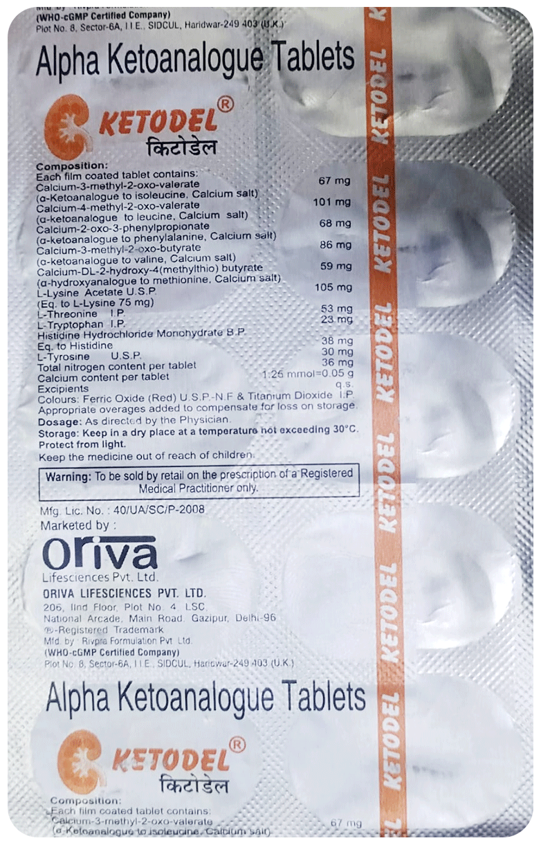 Ketodel Tablet