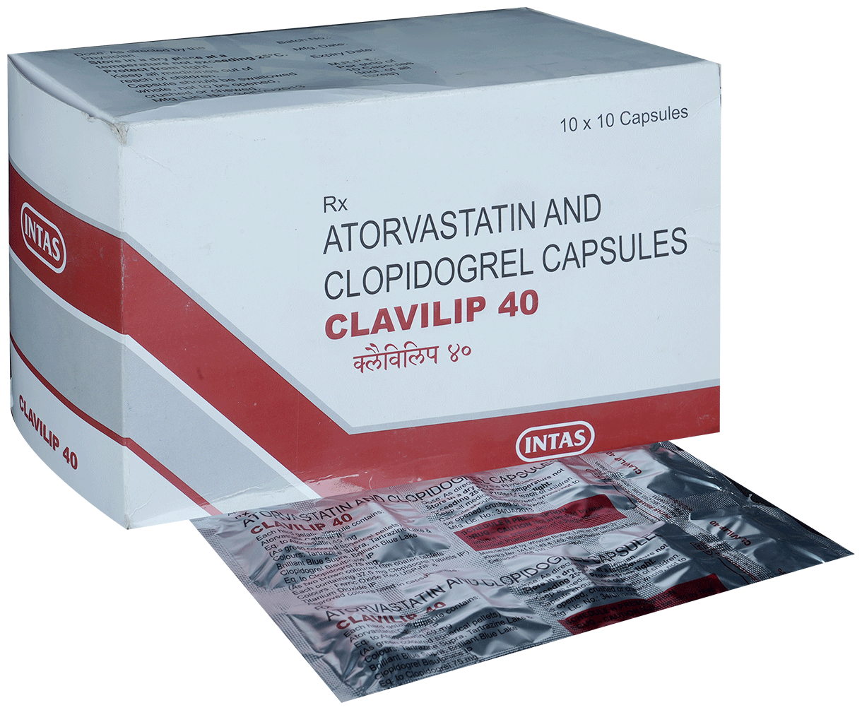 Clavilip 40 Capsule