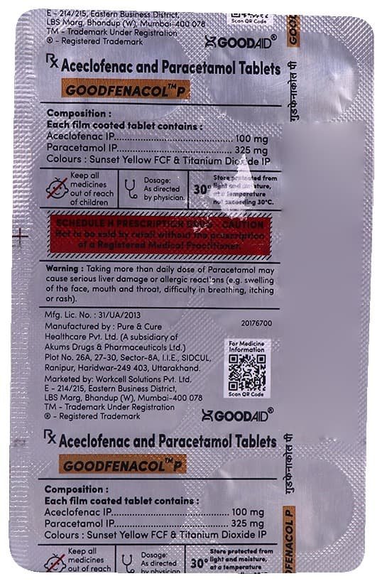 Goodfenacol P Tablet