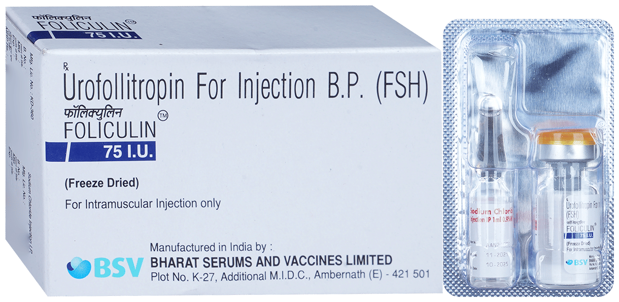 Foliculin 75IU Injection