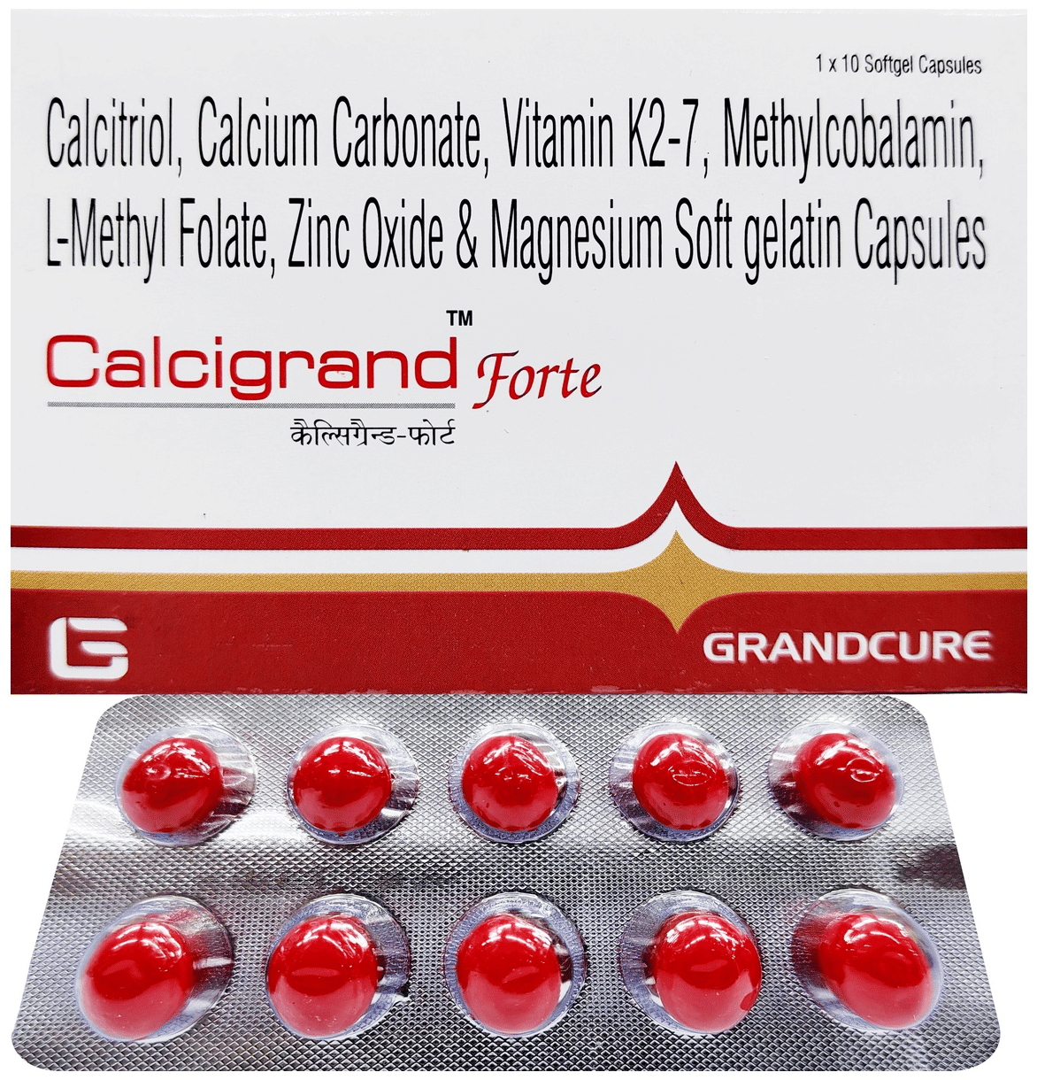 Calcigrand Forte Soft Gelatin Capsule