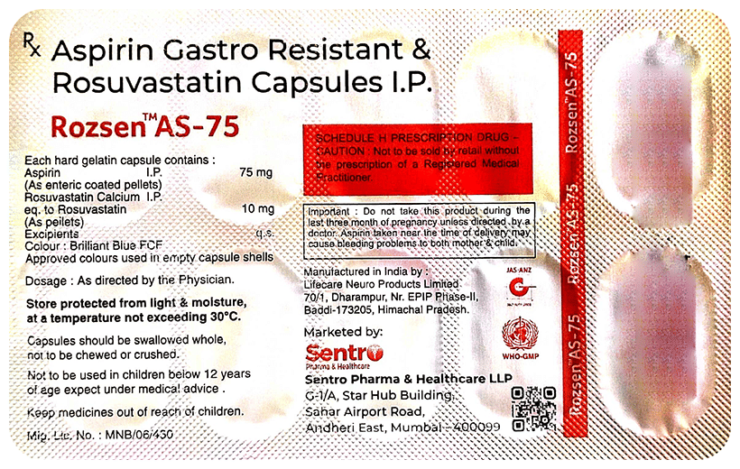 Rozsen AS 75 Capsule