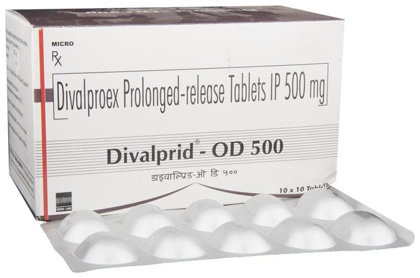 Divalprid-OD 500 Tablet PR