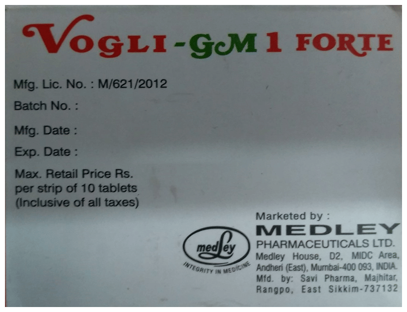 Vogli-GM 1 Forte Tablet SR