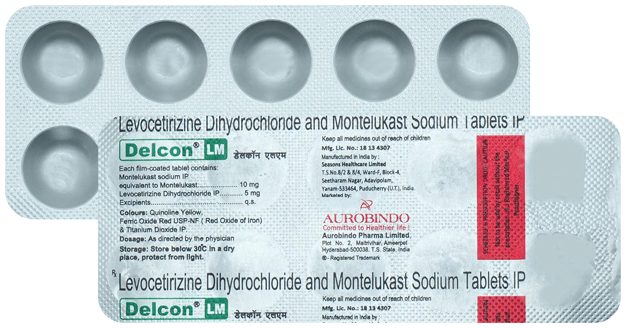 Delcon LM 5mg/10mg Tablet