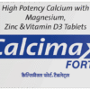 Calcimax Forte+ Calcium Tablet with Magnesium, Zinc & Vitamin D3 | Nutrition Formula with Essential Minerlas | For Bone, Joint & Muscle Care
