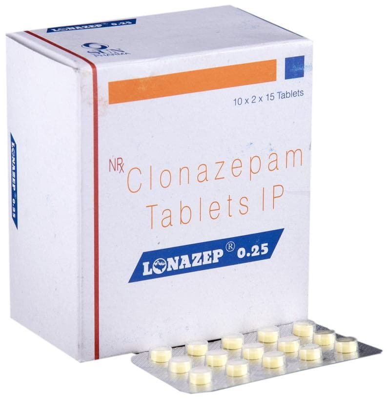 Lonazep 0.25 Tablet