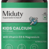 Miduty Kids Calcium-Vitamin D3 Strong Bones-Immunity Support Chewable Tablet