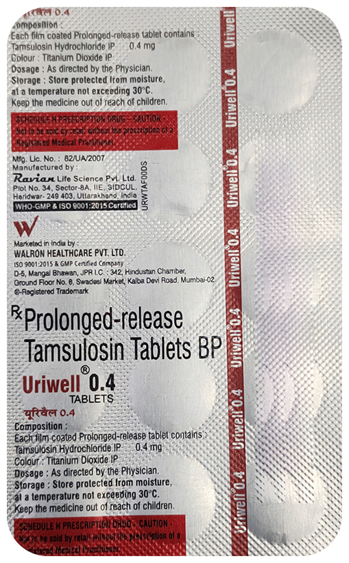 Uriwell 0.4 Tablet PR