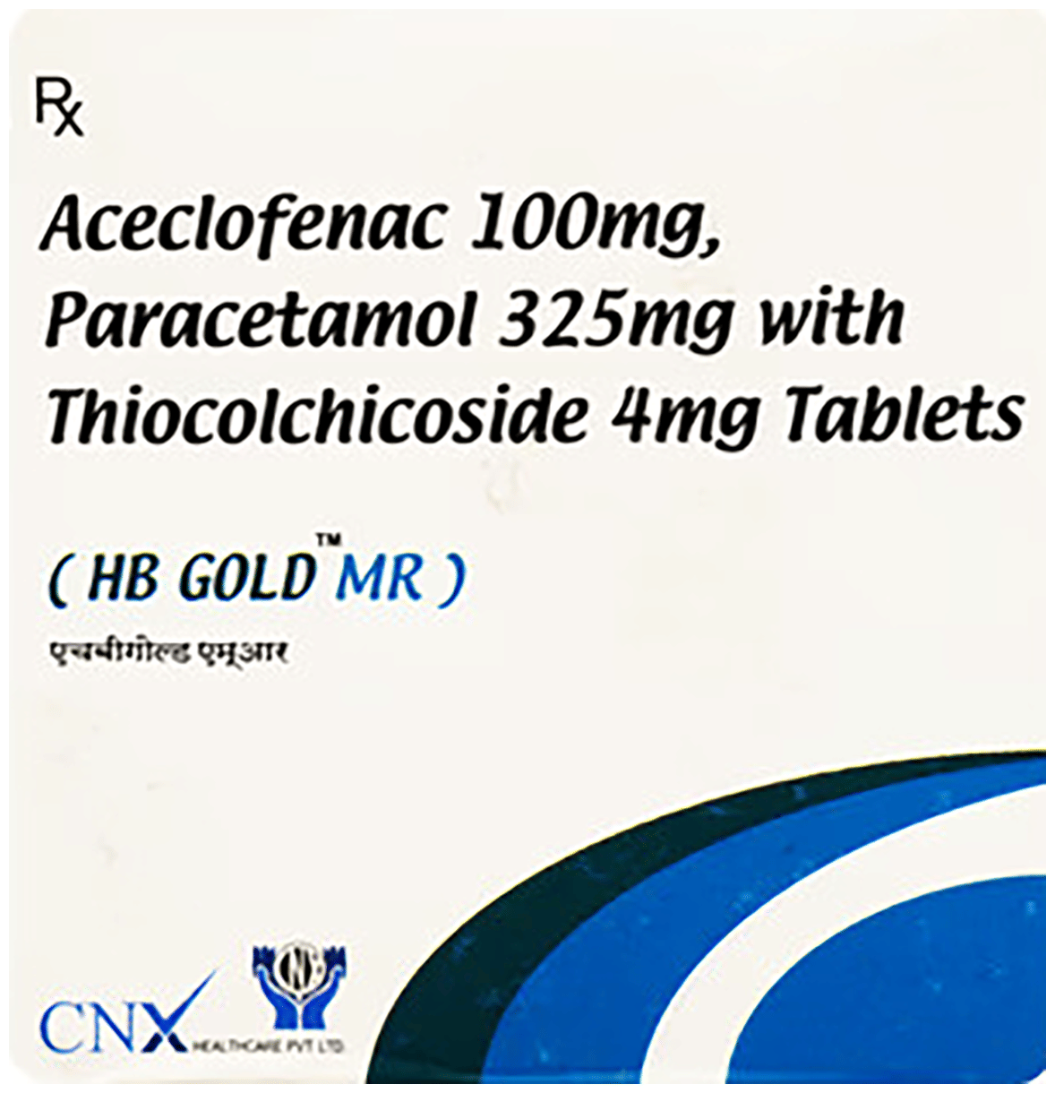 HB Gold 4mg/100mg/325mg Tablet MR