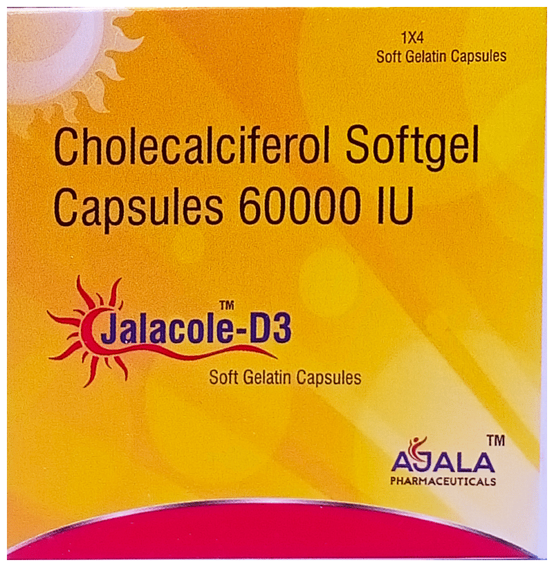 Jalacole-D3 Soft Gelatin Capsule