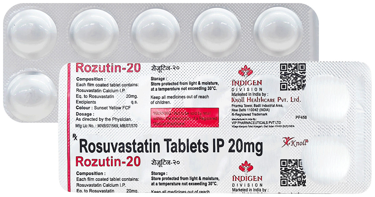 Rozutin 20mg Tablet