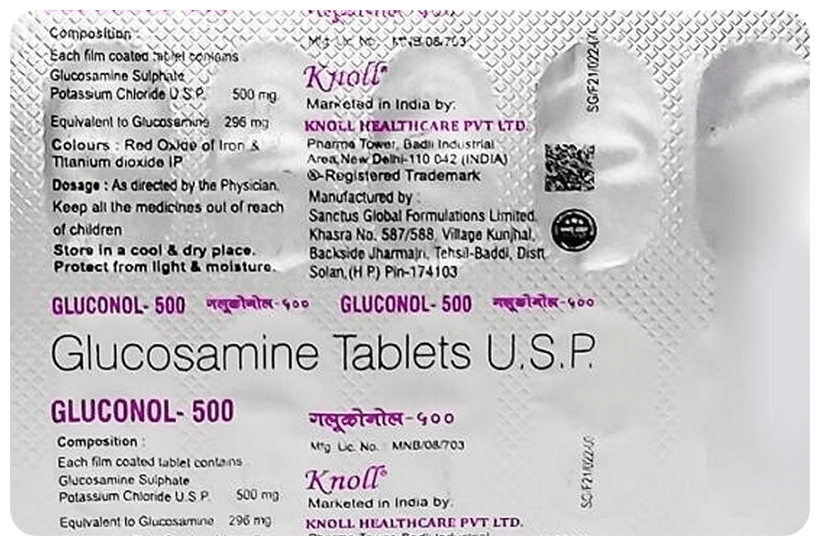 Gluconol 500mg Tablet
