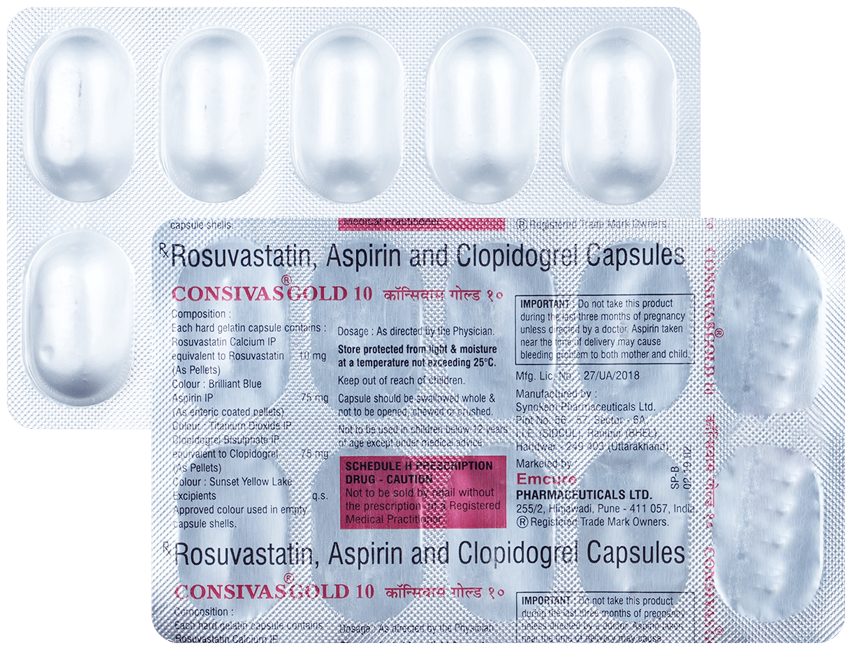 Consivas Gold 10 Capsule