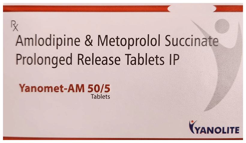 Yanomet-AM 50/5 Tablet PR