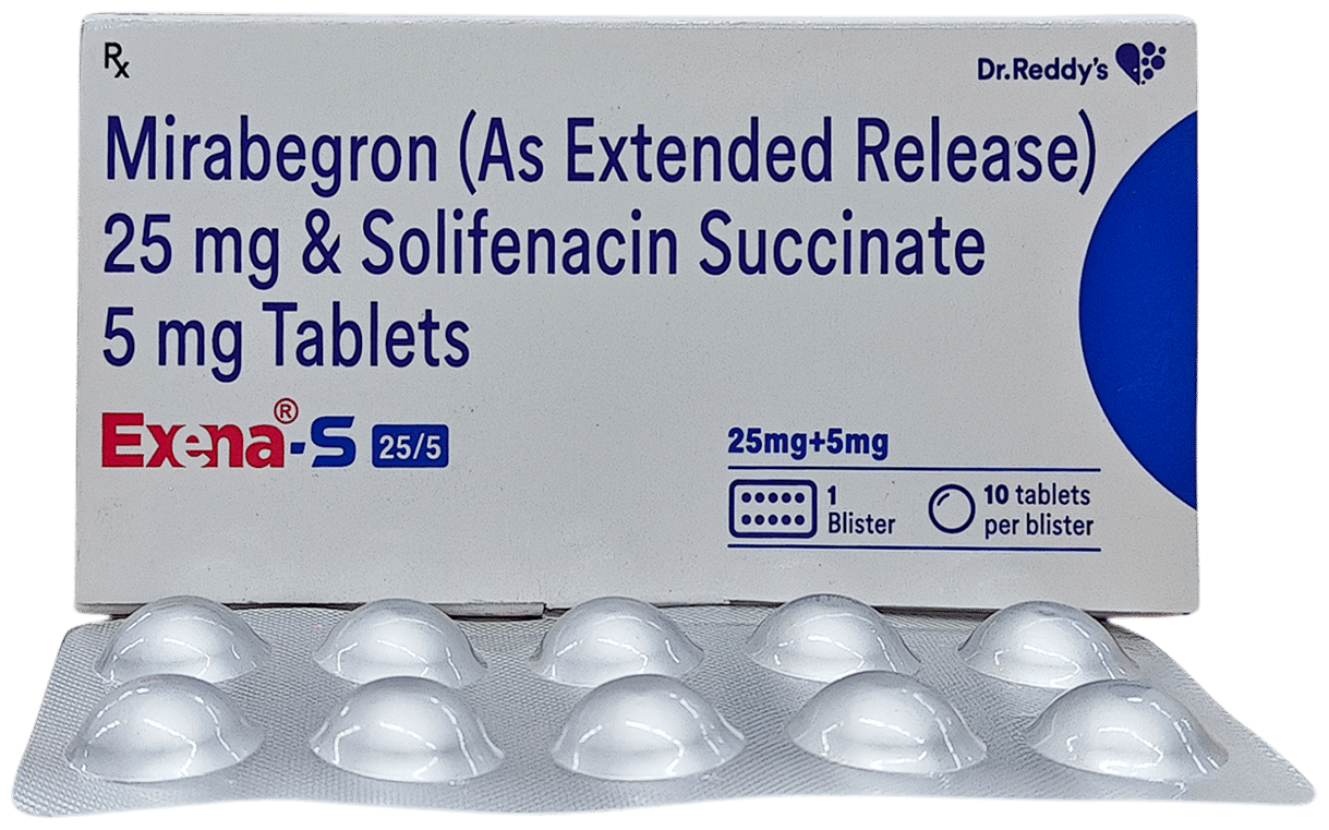 Exena S 25mg/5mg Tablet