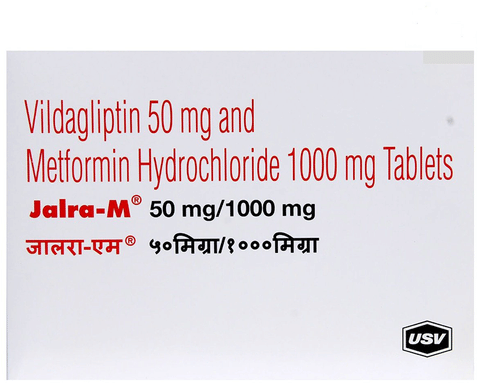 Jalra-M 50mg/1000mg Tablet