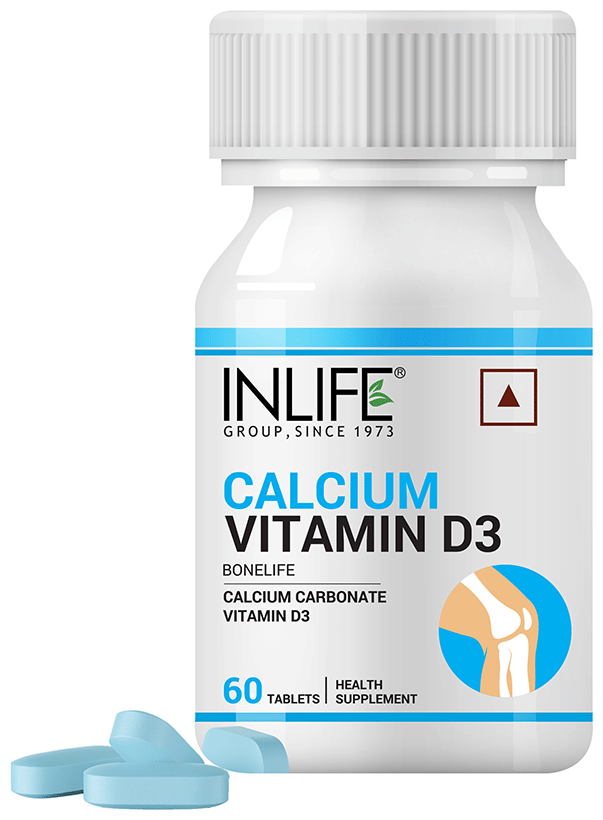 Inlife Calcium & Vitamin D3 for Bone Health | Tablet