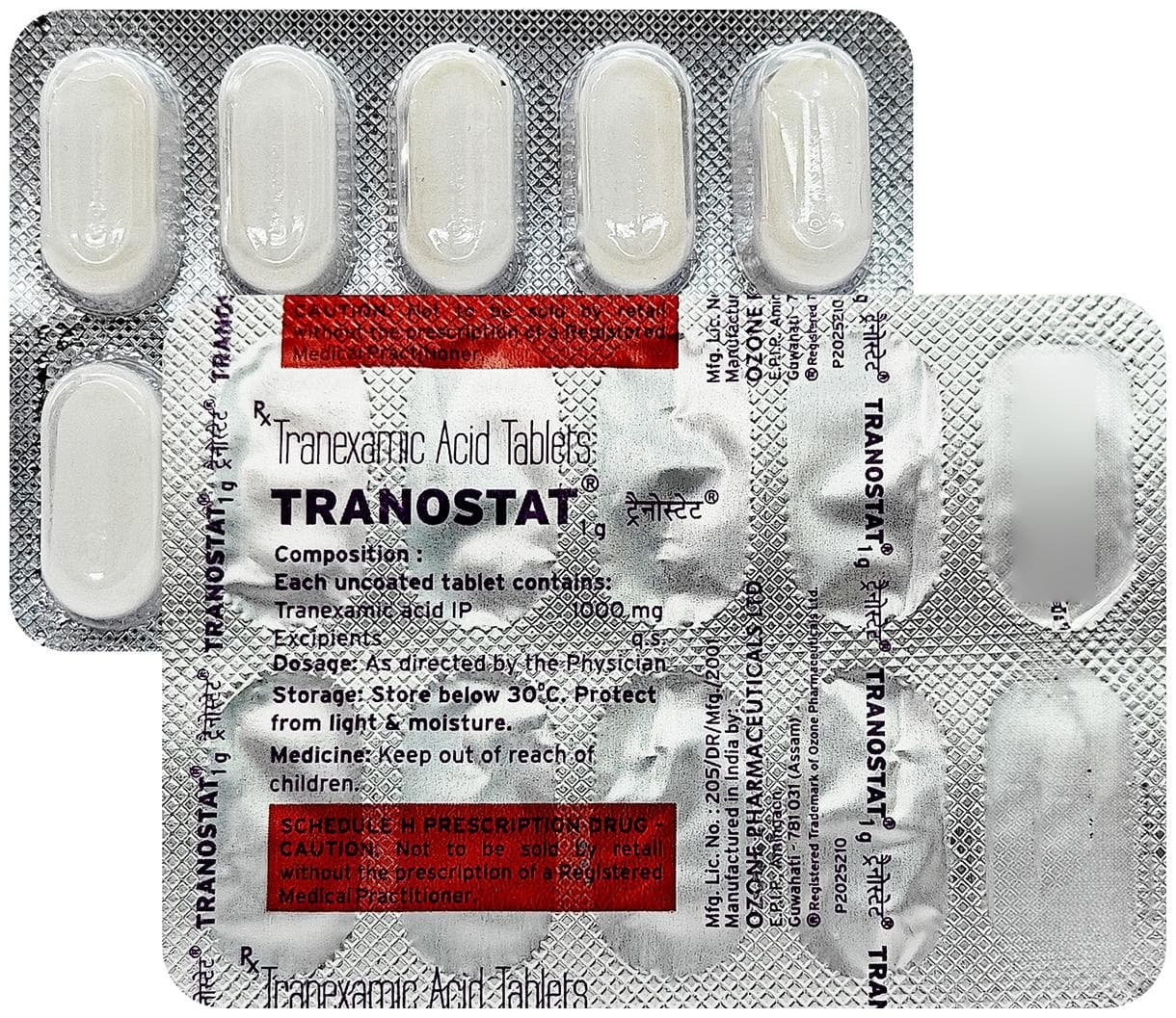 Tranostat 1000mg Tablet