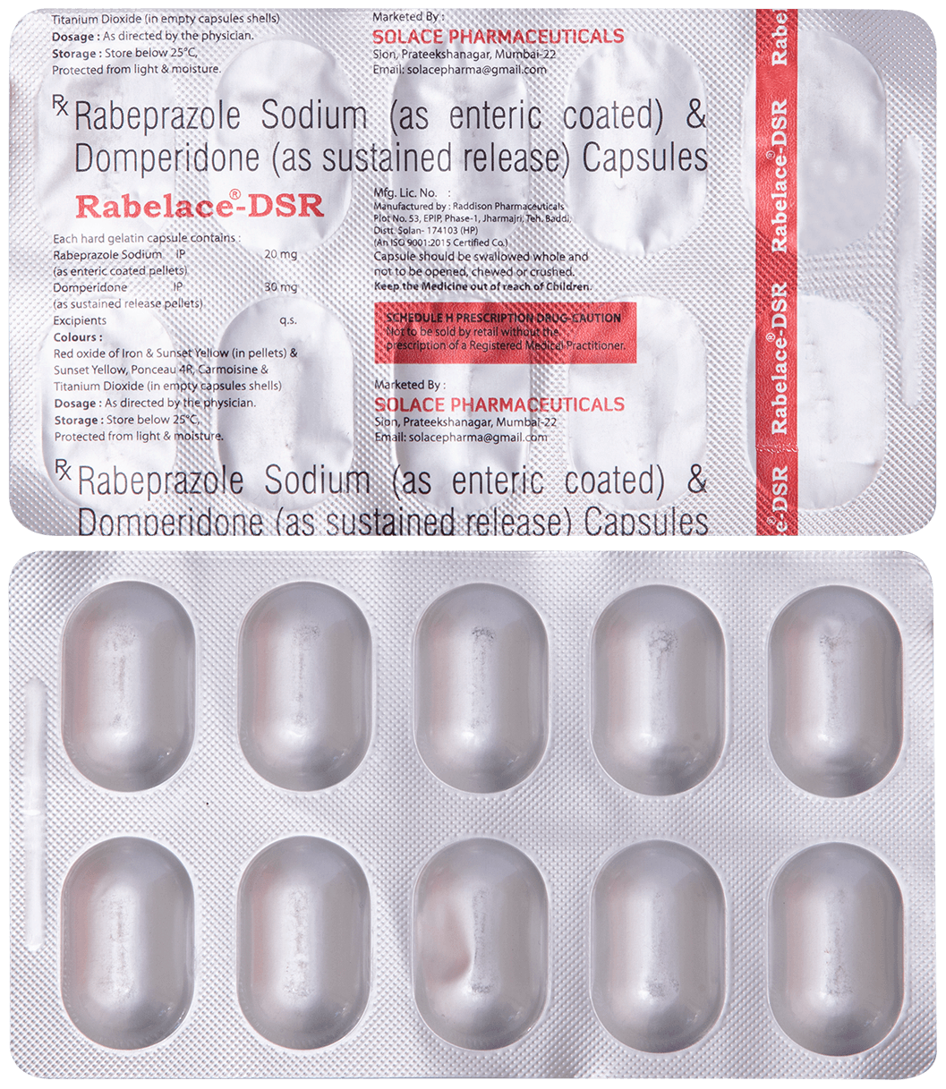 Rabelace D 30mg/20mg Capsule SR