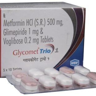 Glycomet Trio 1 Tablet SR