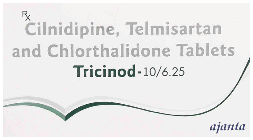Tricinod 10/6.25 Tablet