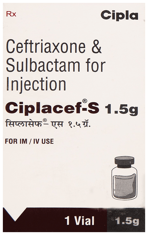 Ciplacef-S 1.5g Injection