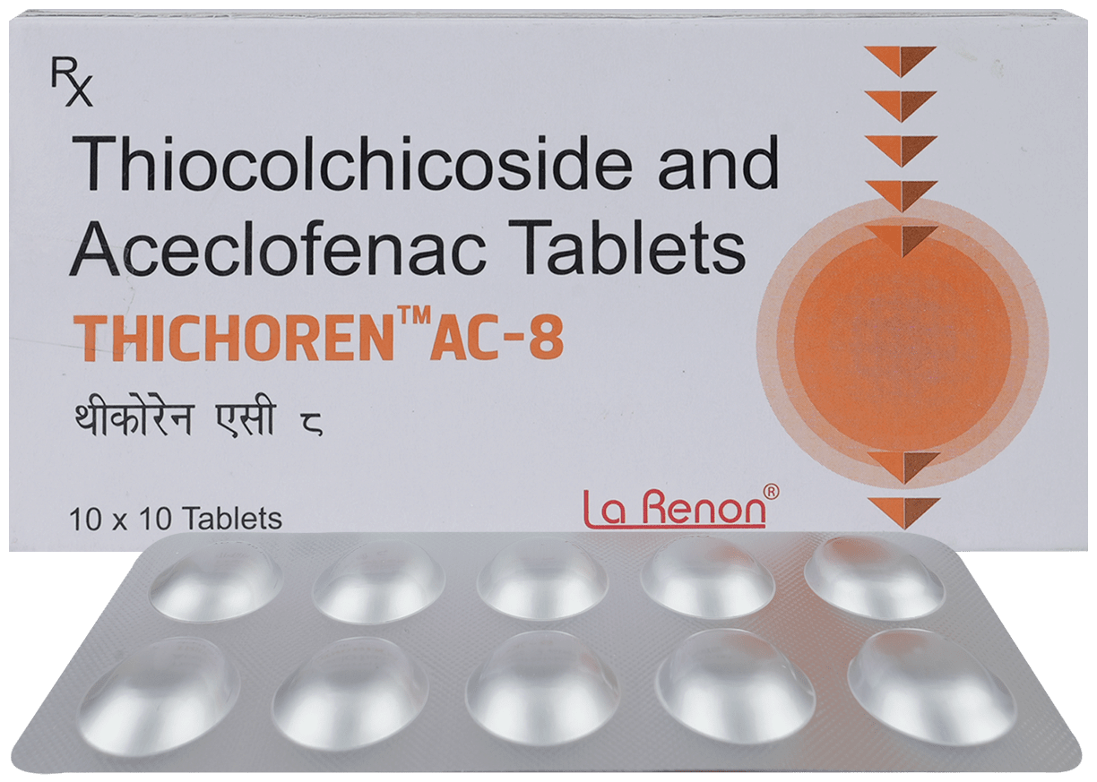 Thichoren AC 100mg/8mg Tablet