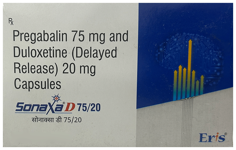 Sonaxa D 75mg/20mg Capsule