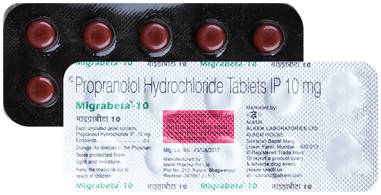 MigraBETA 10mg Tablet