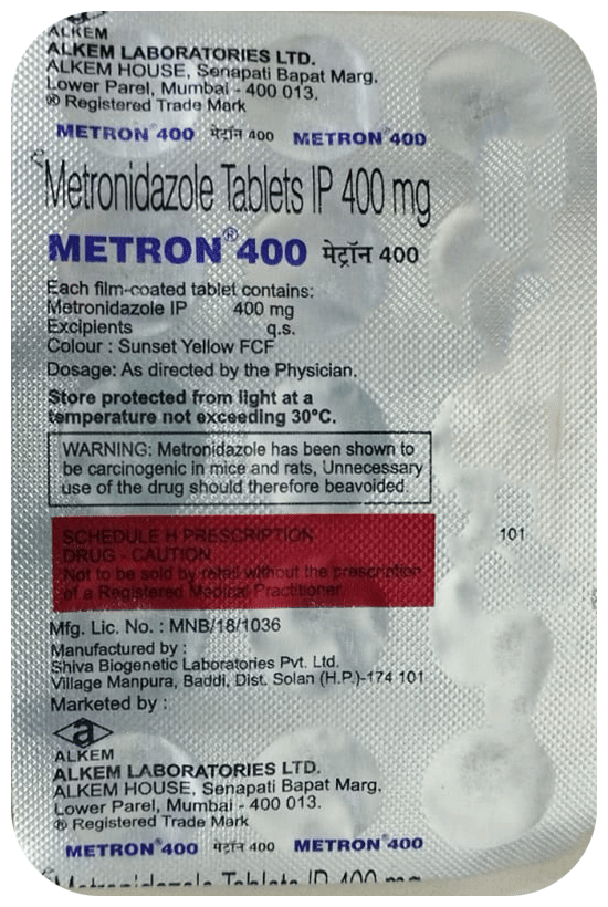 MEtron 400mg Tablet
