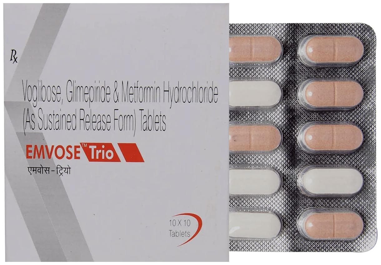 Emvose Trio 2 mg/500 mg/0.2 mg Tablet