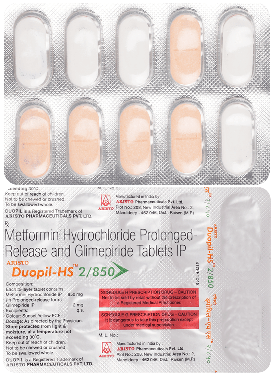 Duopil-HS 2/850 Tablet PR