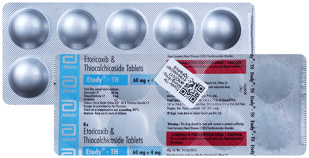 Etody-TH 60mg/4mg Tablet